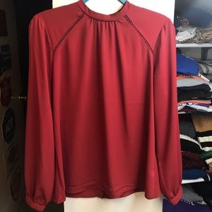 Express Red Blouse